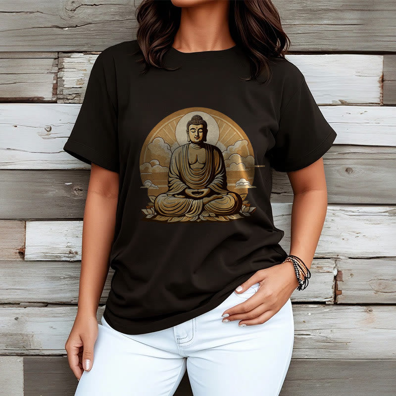 Sun Auspicious Clouds mystic zen Tee T-shirt