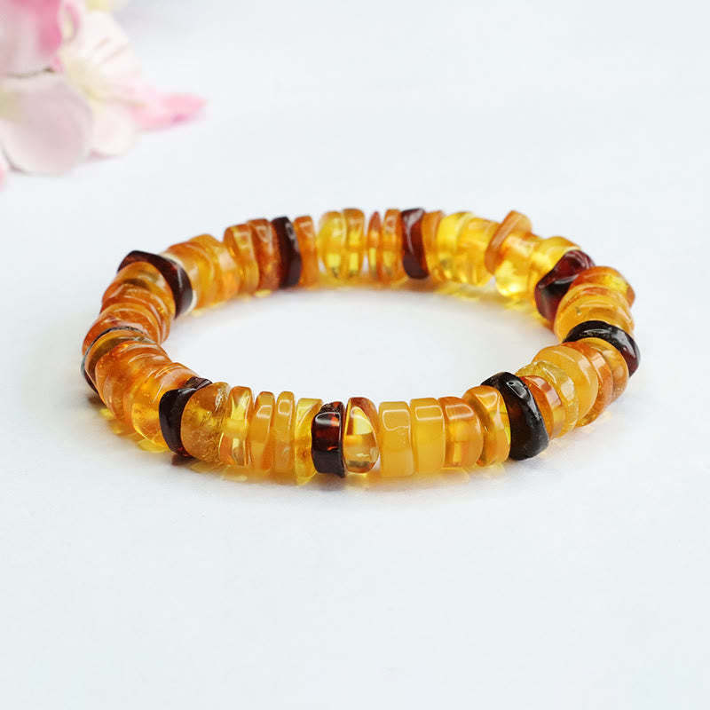 Amber Peace Buckle Confidence Bracelet