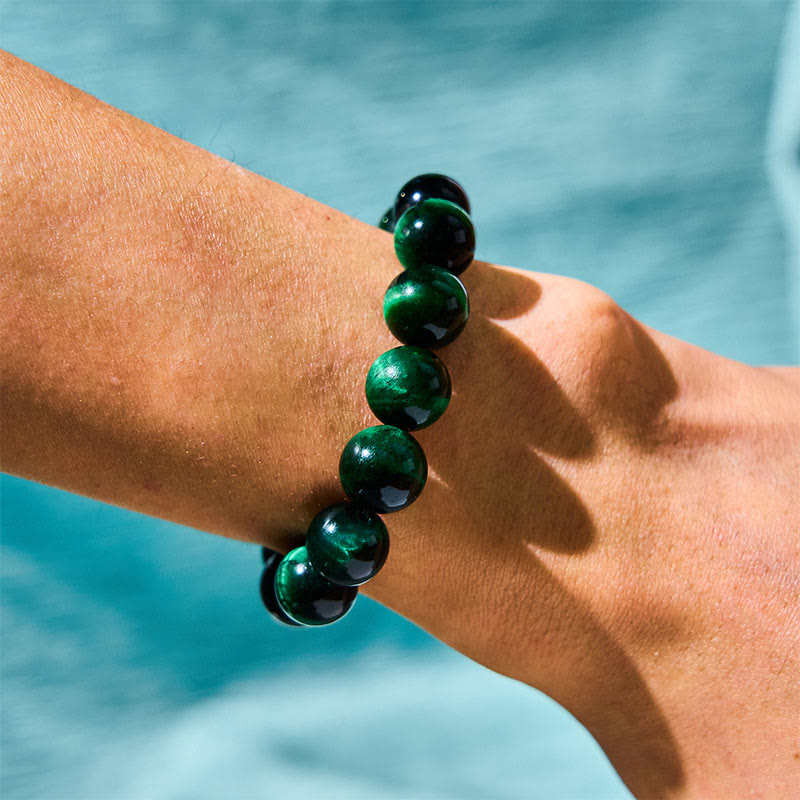 Tiger Eye Growth Healing Energy Bracelet