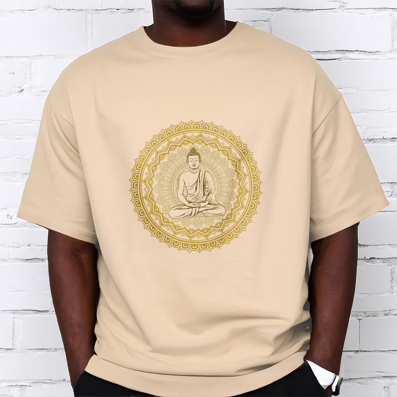 Mandala mystic zen Cotton Tee T-shirt