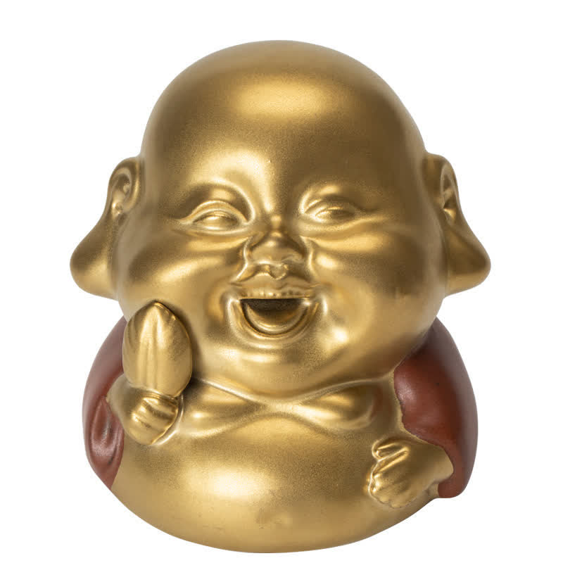 Little mystic zen Laughing mystic zen Ceramic Healing Incense Burner