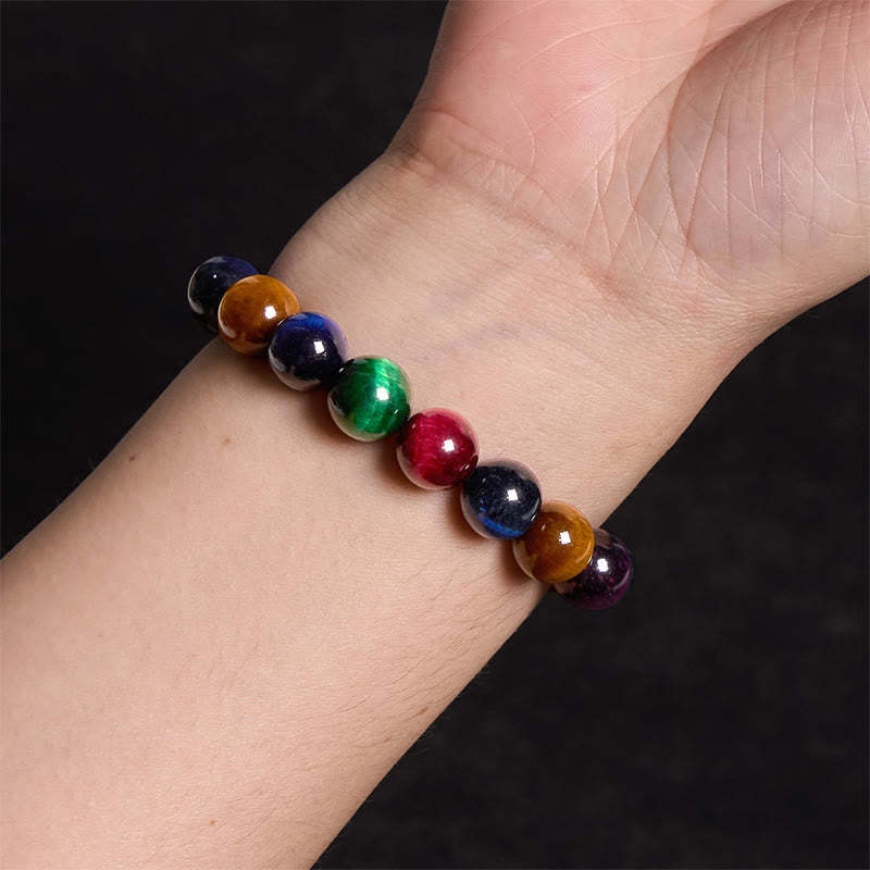 mystic zen Stone Various Tiger Eye Confidence Bracelet