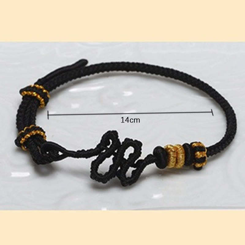Red String Snake Knot Year Of The Snake Protection Braided Bracelet