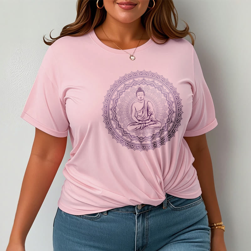 Mandala mystic zen Cotton Tee T-shirt