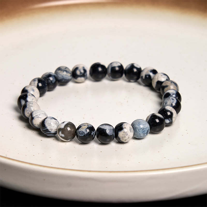 mystic zen Stone Orca Agate Protection Bracelet