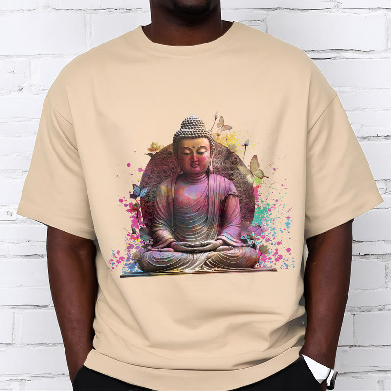 Butterfly Meditation mystic zen Tee T-shirt