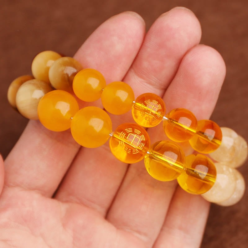 Five Elements Various Agate Balance Luck Bracelet