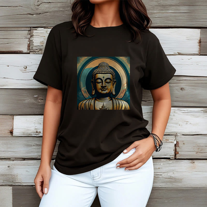 Aura Golden mystic zen Tee T-shirt