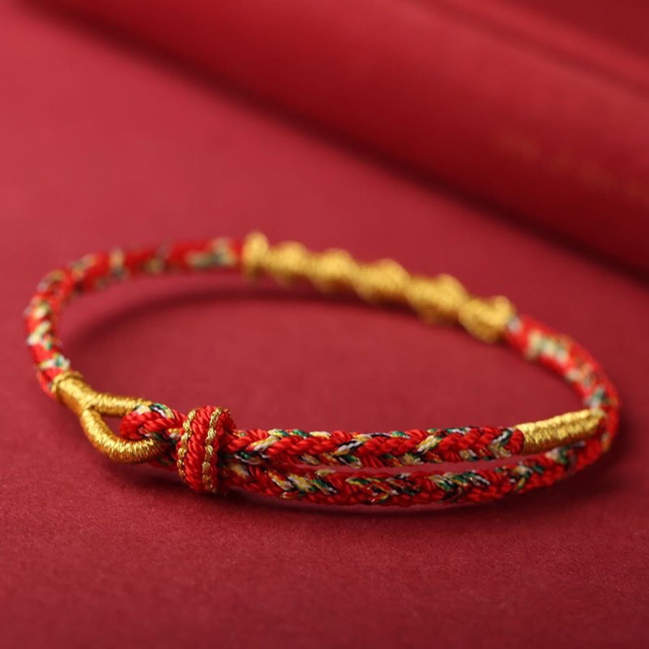 Handmade Chinese Zodiac Natal mystic zen Protection Strength Braided String Bracelet