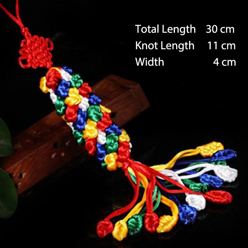 Tibetan Blessing Lucky Vajra Knot Decoration