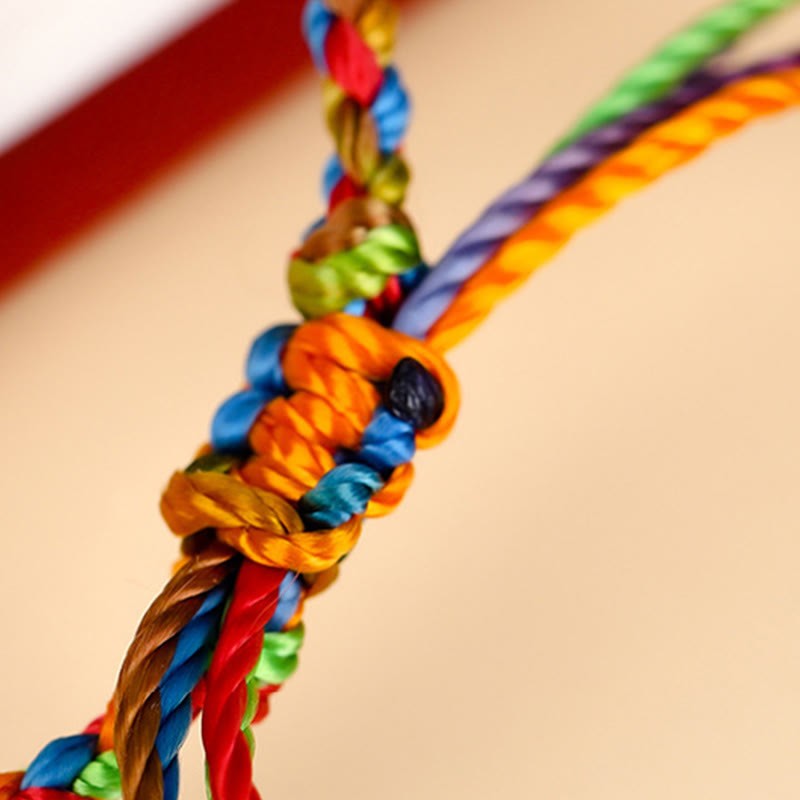 May all your wishes come true Lucky Multicolored Bracelet
