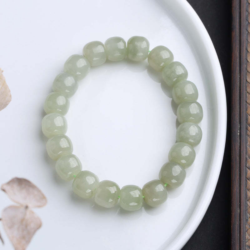 Gradient Jade Luck Blessing Bracelet