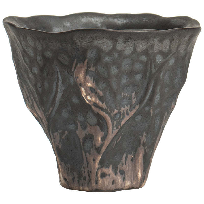 Lotus Flower Shape Zen Ceramic Teacup Kung Fu Tea Cup 50ml