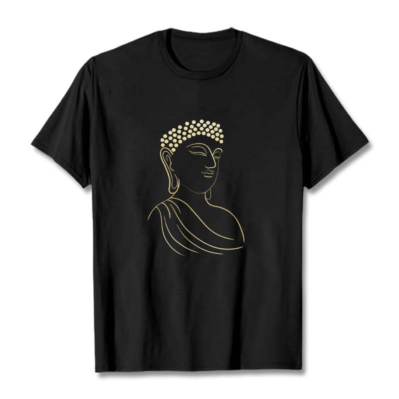 Meditating mystic zen Pattern Tee T-shirt
