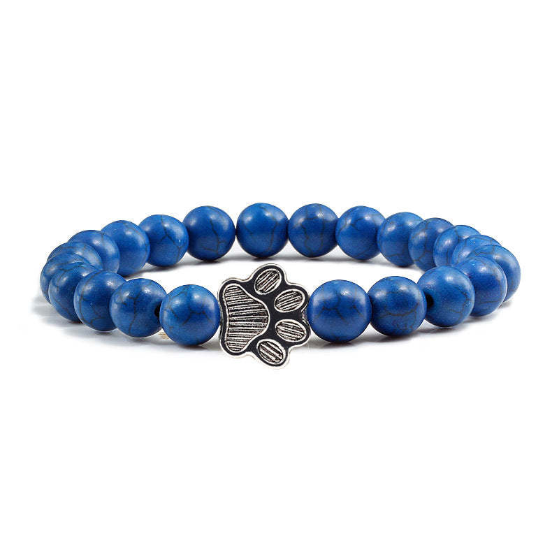 Save A Dog Stone Bracelet
