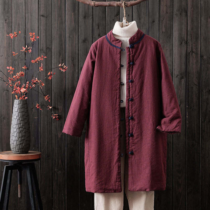 Loose Mid-length Coat That Goes Over The Knee Cotton Women's Jacket Shirts Clothing