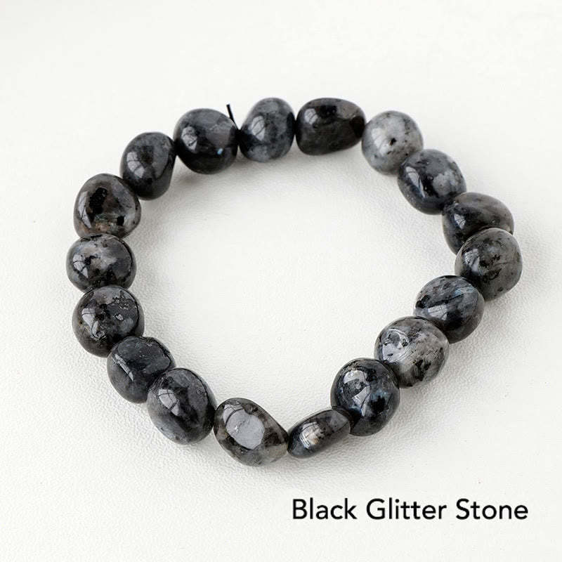 Natural Irregular Shape Crystal Stone Spiritual Awareness Bracelet