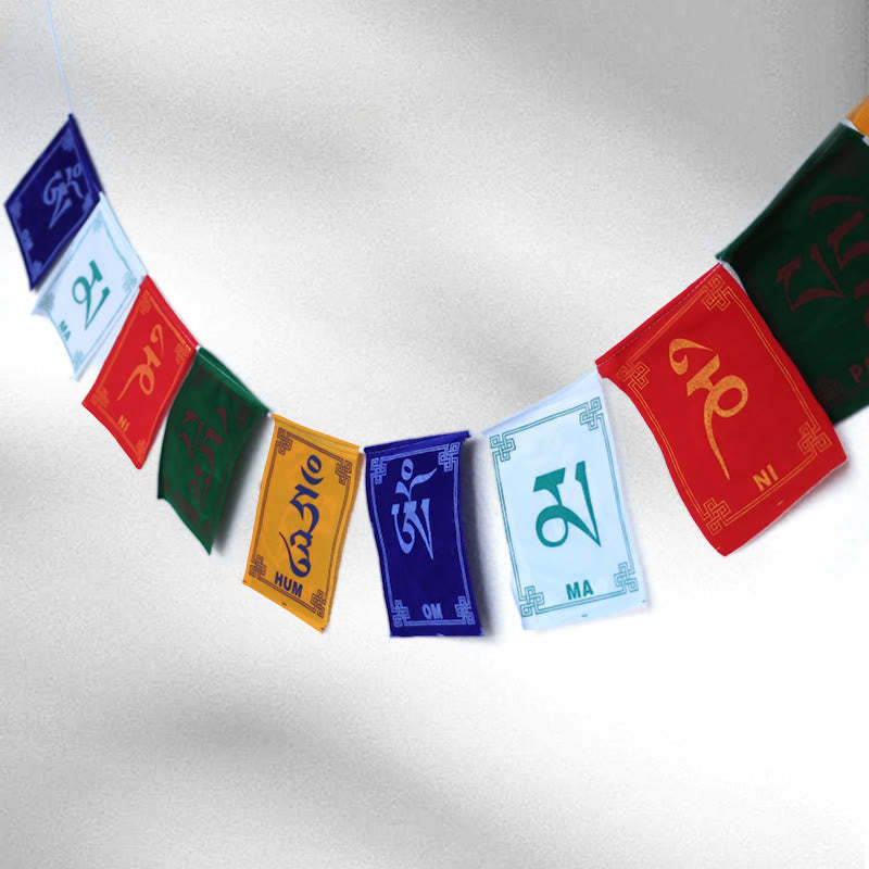 mystic zen Stone Tibetan Om Mani Padme Hum Gift Bundle