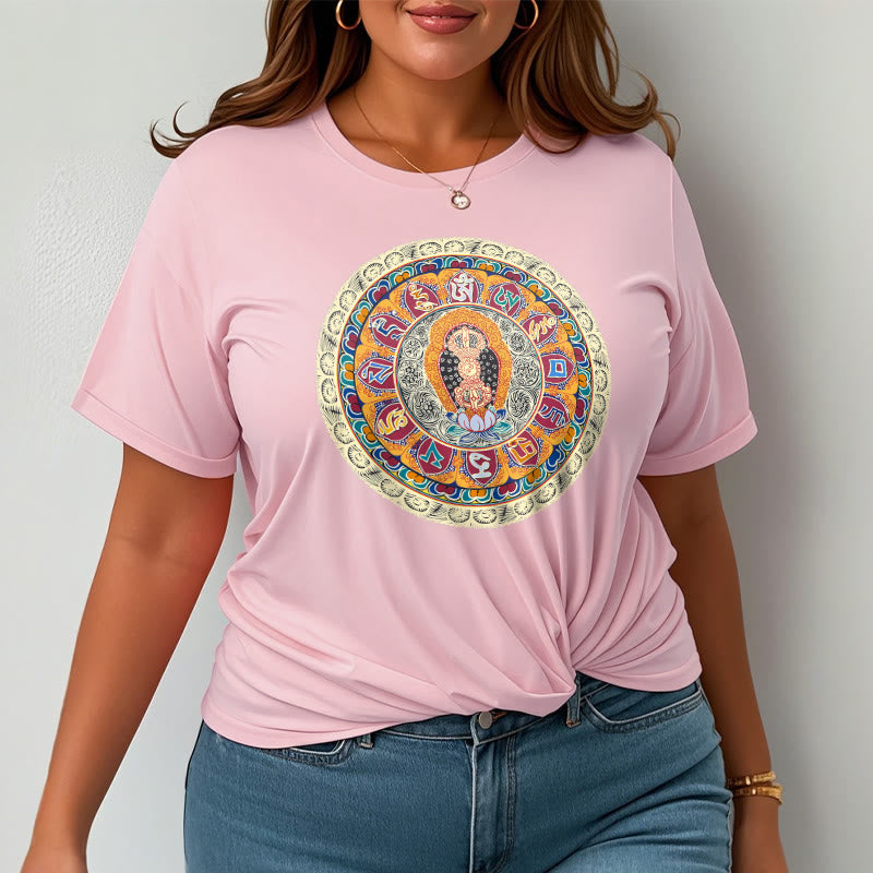 Dorje Vajra Mandala mystic zen Cotton Tee T-shirt