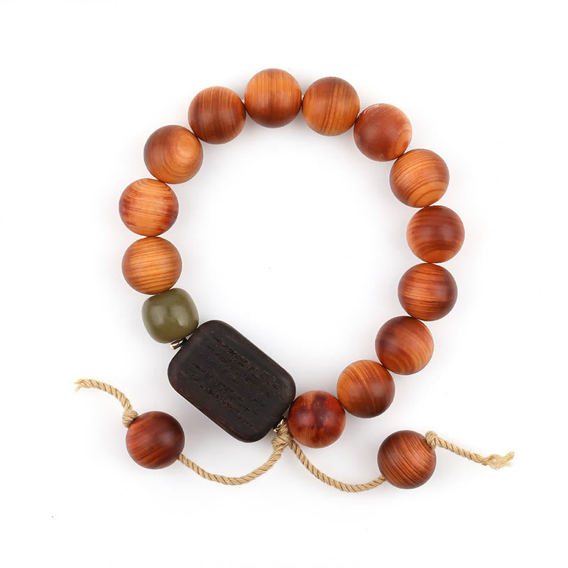 Natural Thuja Sutchuenensis Purify Bracelet