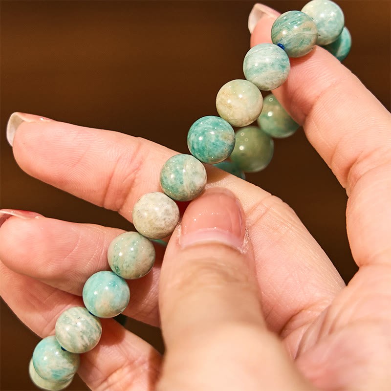 mystic zen Stone Amazonite Positive Balance Bracelet