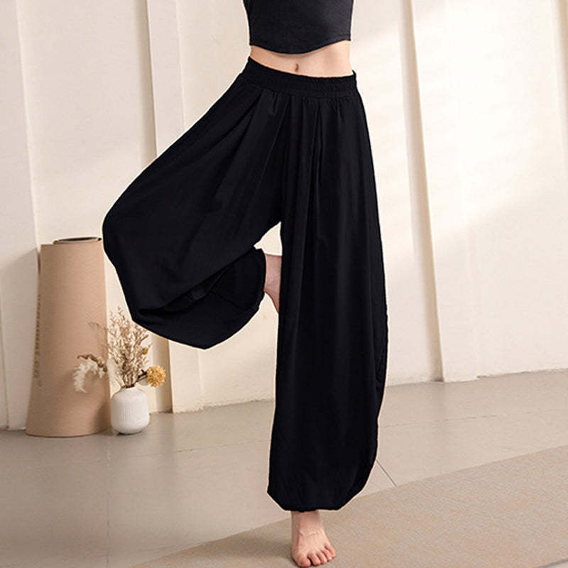 Simple Design Trousers Sports Fitness Yoga Women's Yoga Pants