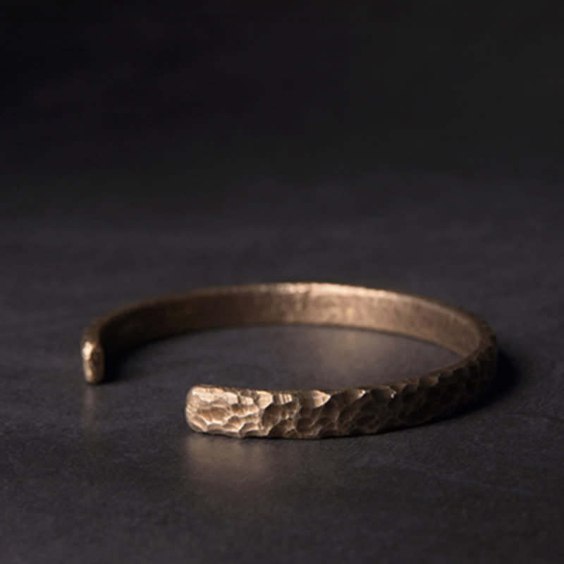 Simple Design Copper Wealth Cuff Bracelet