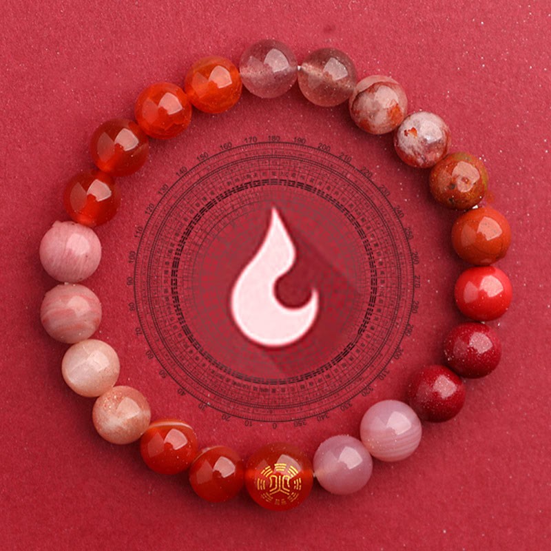 Five Elements Various Agate Balance Luck Bracelet
