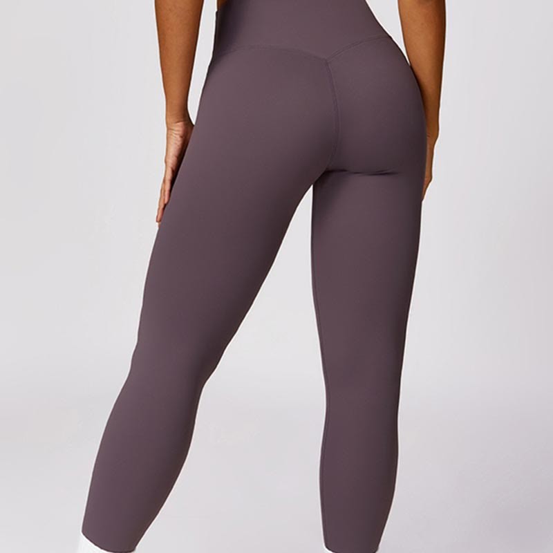 Women Short Sleeve T-Shirt Top High Waist Leggings Pants For Sports Yoga