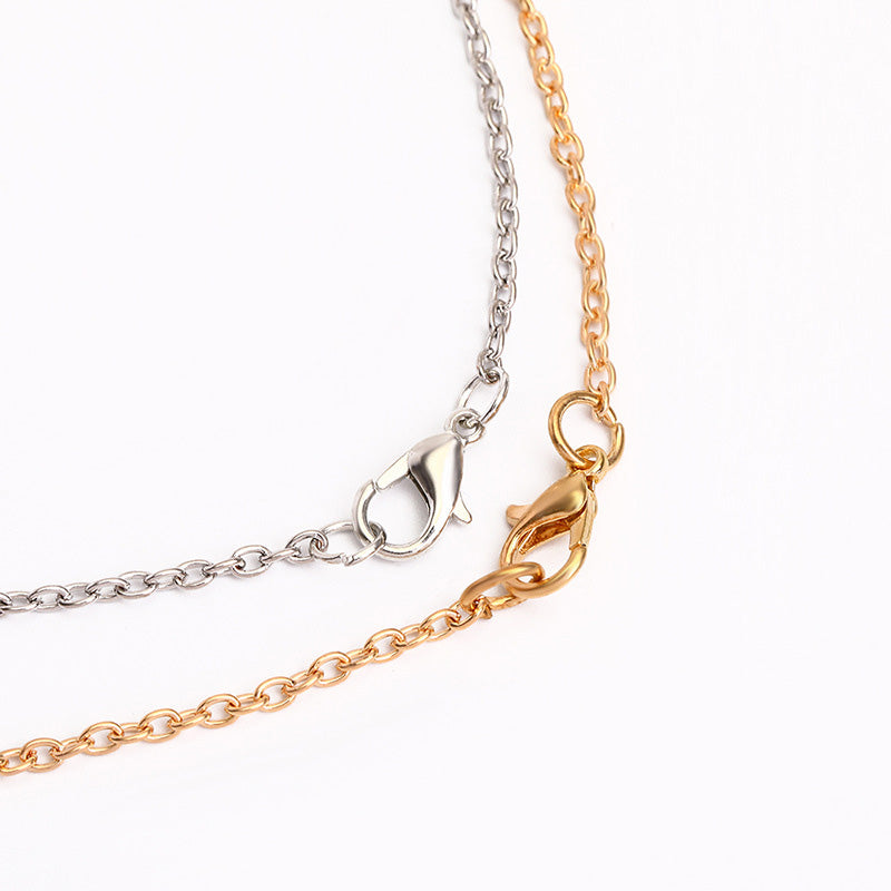 Yin Yang Hematite Pendant Couple Necklace