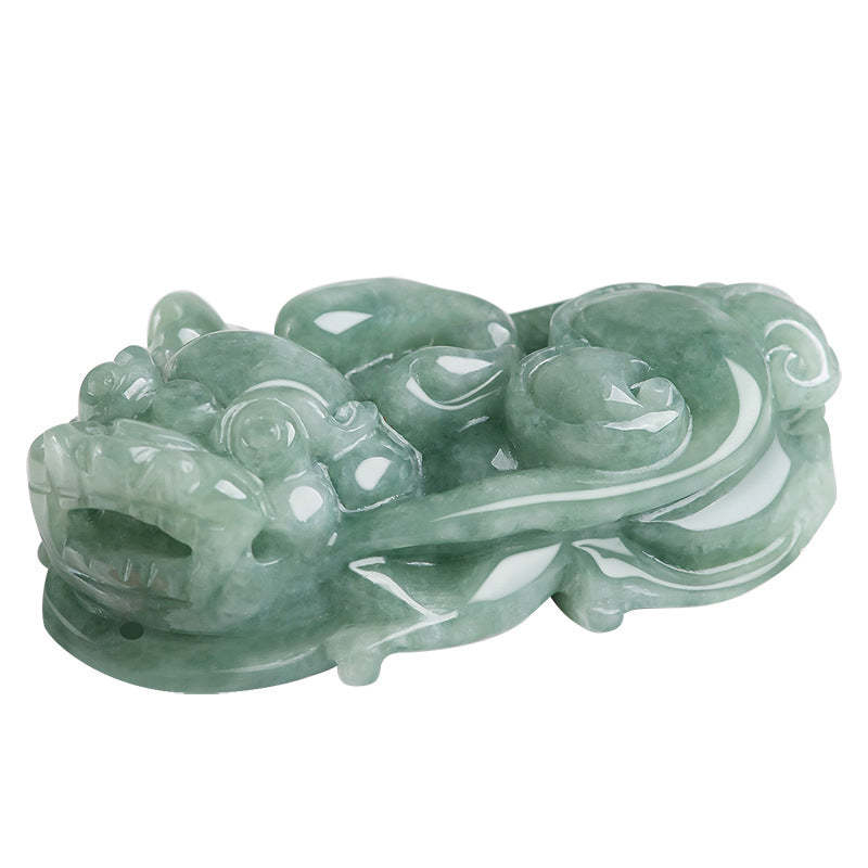 Jade PiXiu Wealth Luck String Necklace Pendant