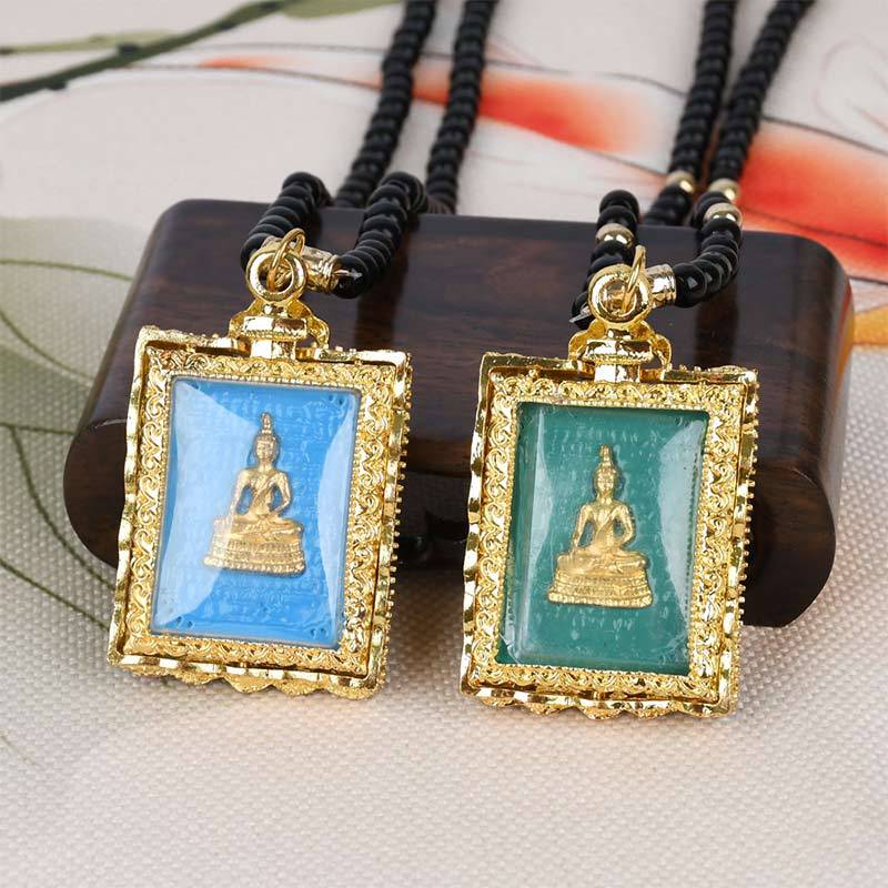Obsidian mystic zen Serenity Pendant Necklace (Extra 30% Off | USE CODE: FS30)