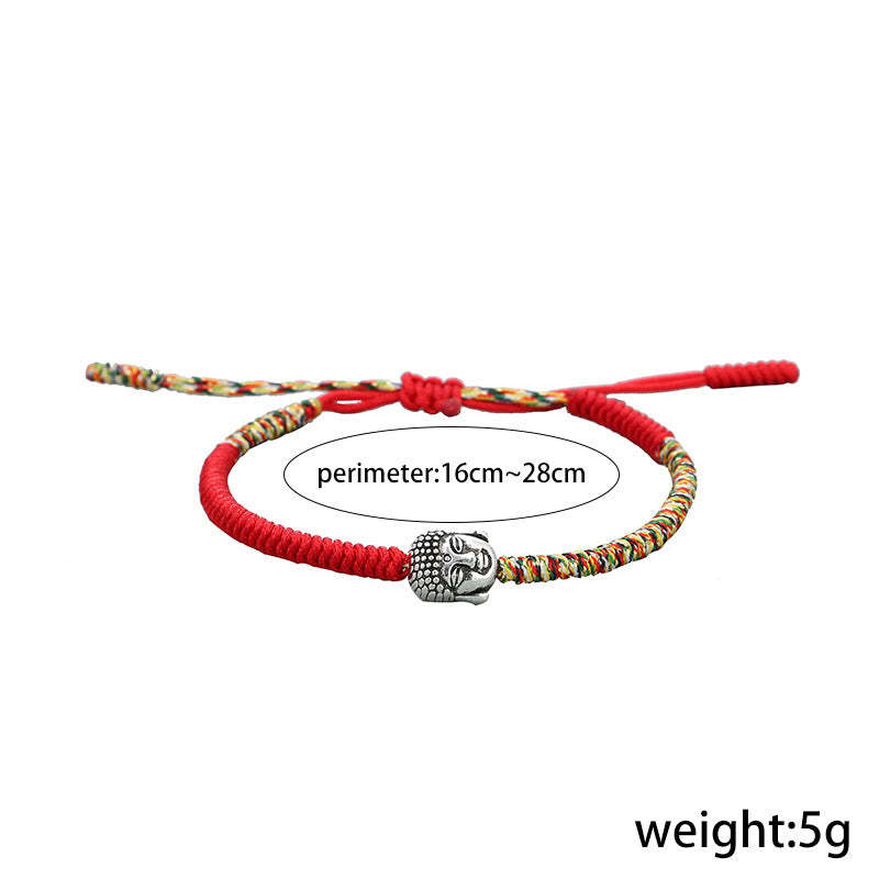 Handmade Colorful King Kong Knot mystic zen Serenity String Bracelet