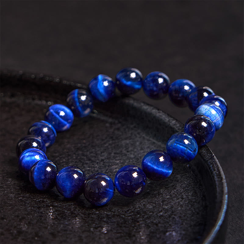 Blue Tiger Eye Protection Bracelet