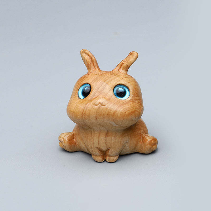 Thuja Sutchuenensis Green Sandalwood Boxwood Mini Cute Animal Rabbit Cat Deer Whale Prosperity Phone Hanging Decorations (Extra 30% Off | USE CODE: FS30)