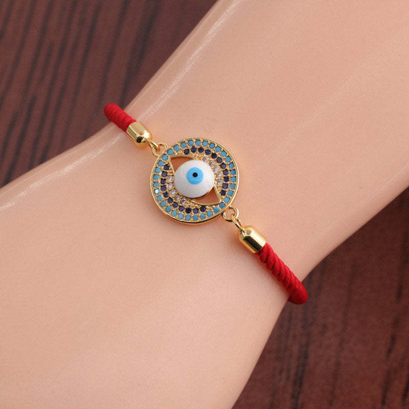 Evil Eye Red String Protection Bracelet