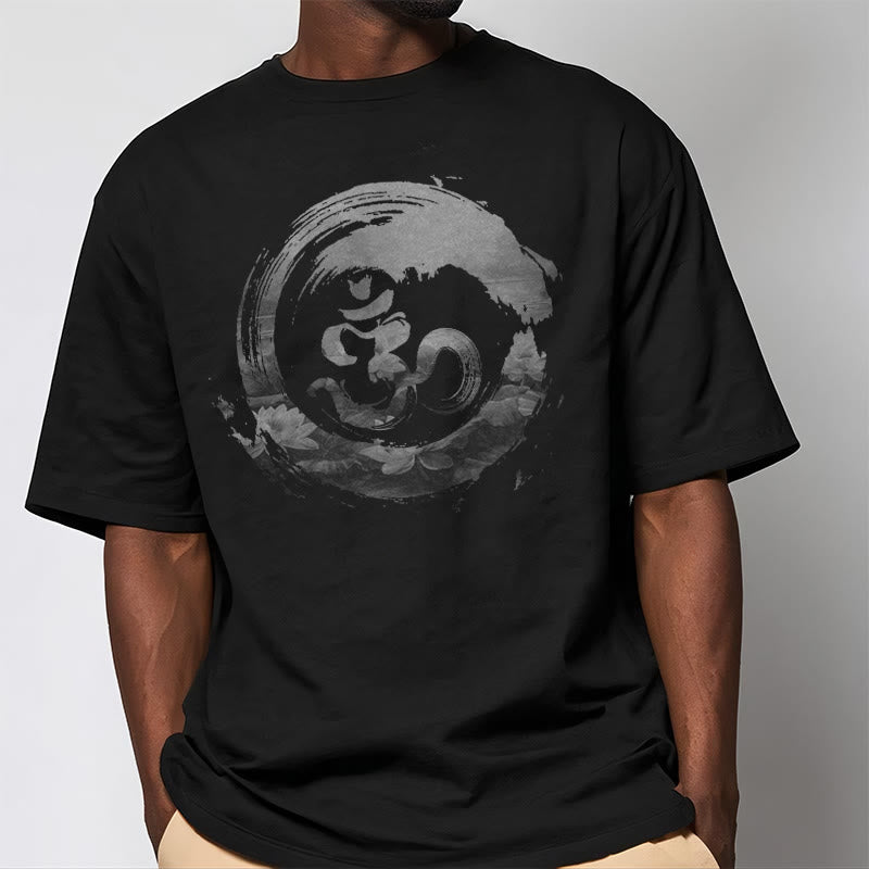 Om Lotus Cotton Tee T-shirt