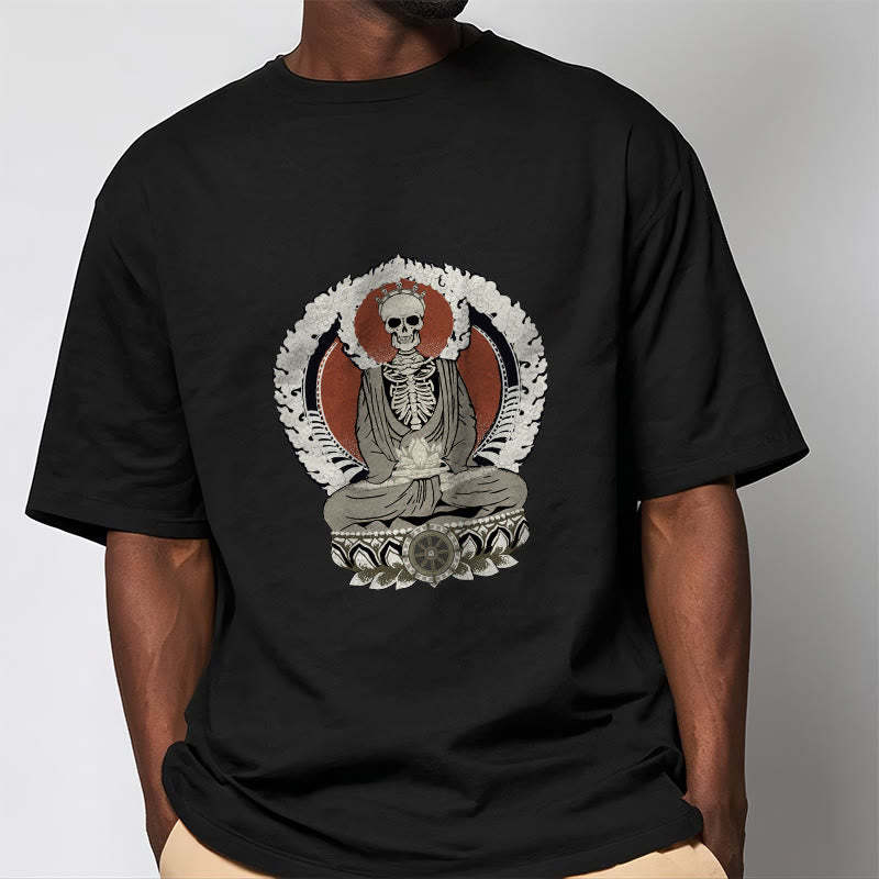 Skeleton Pattern Tee T-shirt