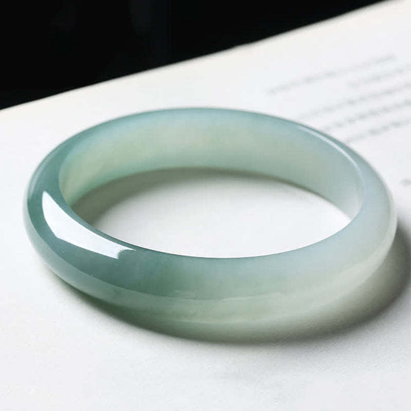 Jade Abundance Luck Healing Bangle Bracelet