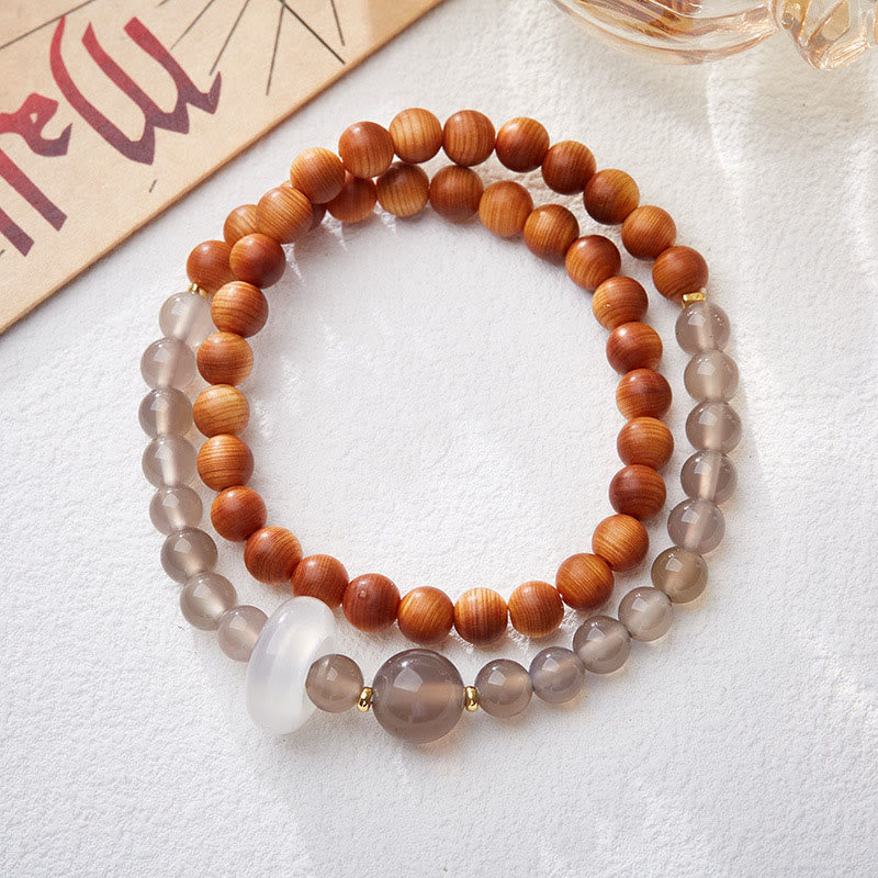 Natural Thuja Sutchuenensis Optimistic Bracelet