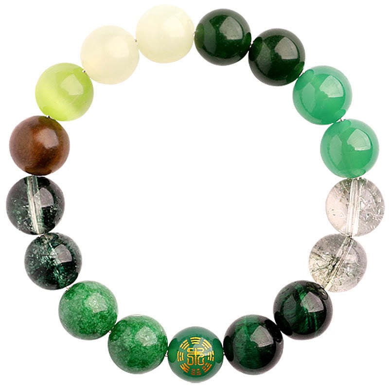 Five Elements Various Agate Balance Luck Bracelet