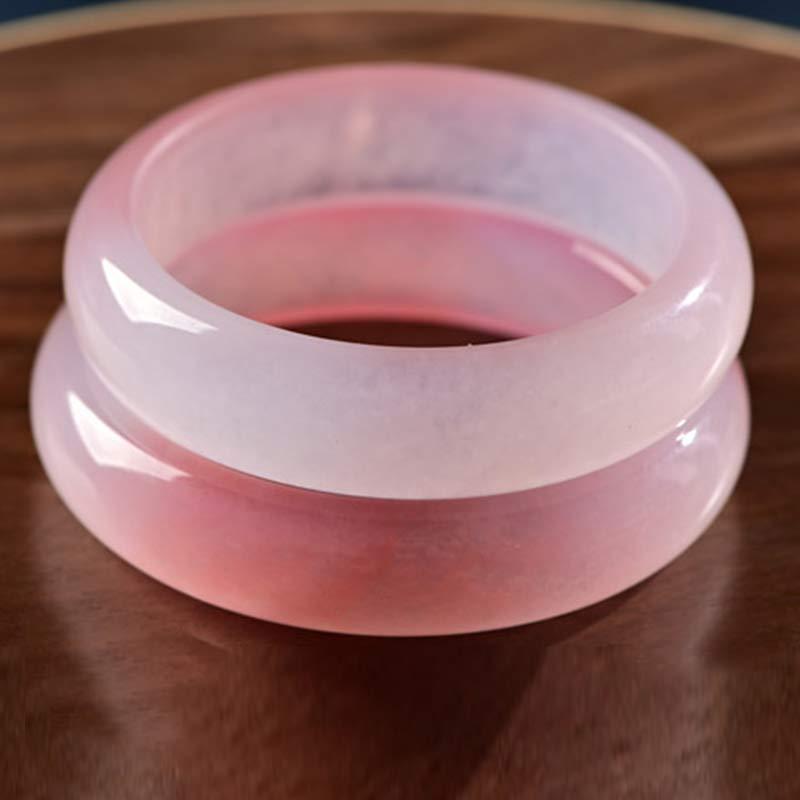 Pink Crystal Love Warmth Bracelet Bangle