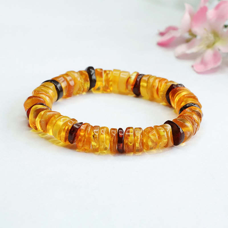 Amber Peace Buckle Confidence Bracelet