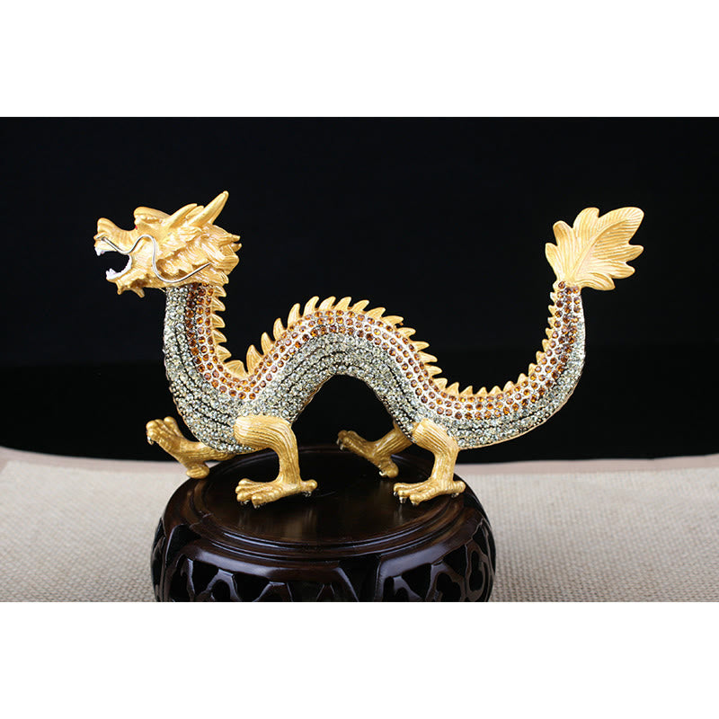 Handmade Feng Shui Dragon Luck Success Home Decoration