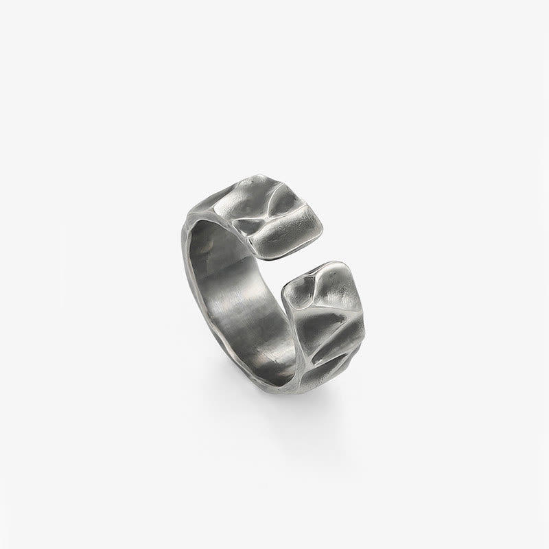999 Sterling Silver Adjustable Protection Ring