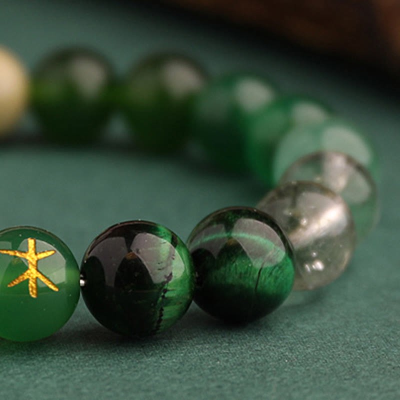 Five Elements Various Agate Balance Luck Bracelet