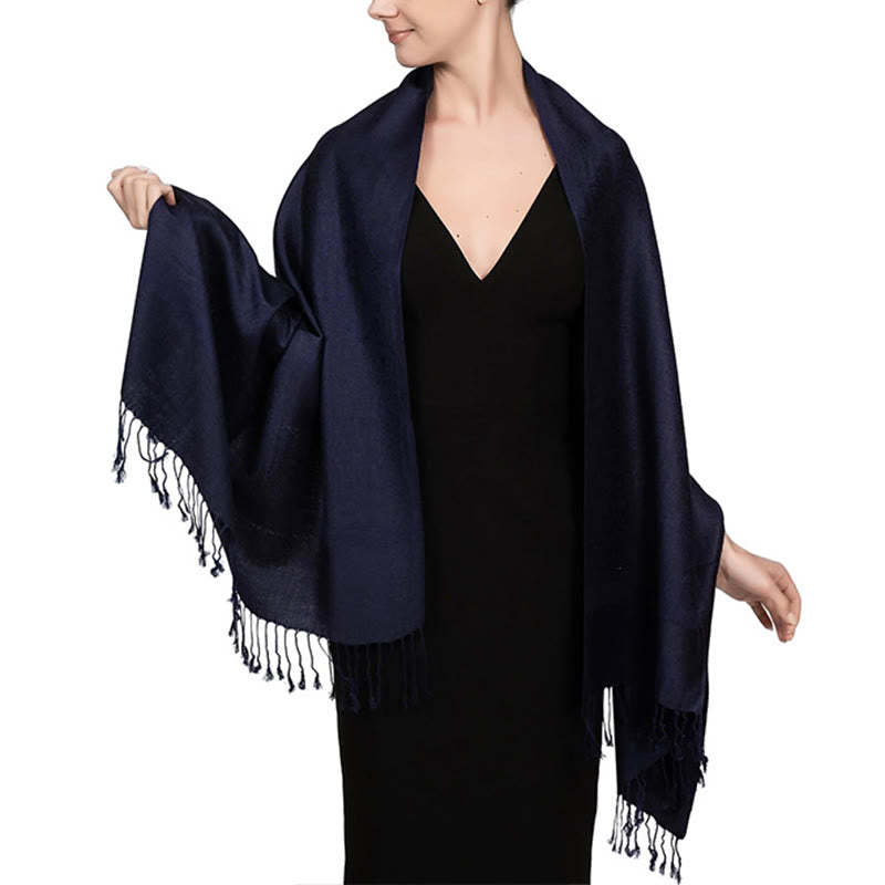 Tibetan Cashew Jacquard Tassels Shawl Spring Fall Winter Warm Cozy Scarf Wrap