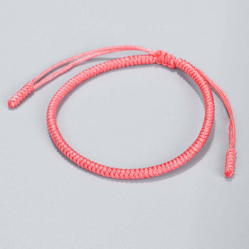 Tibetan 3Pcs King Kong Knot Protection Braided Bracelet