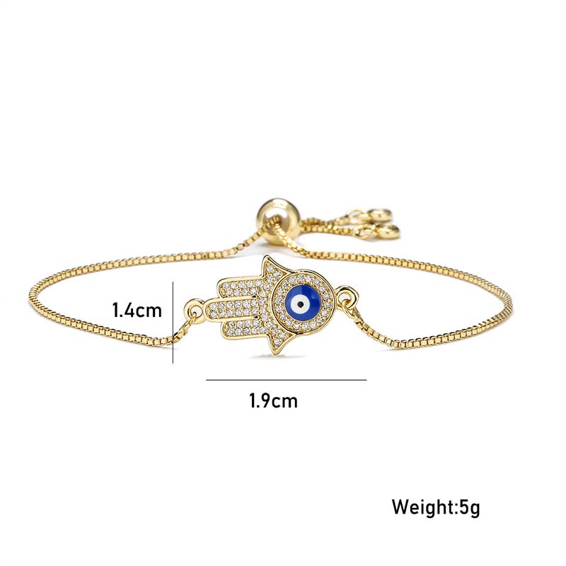 Evil Eye Protection Courage Bracelet