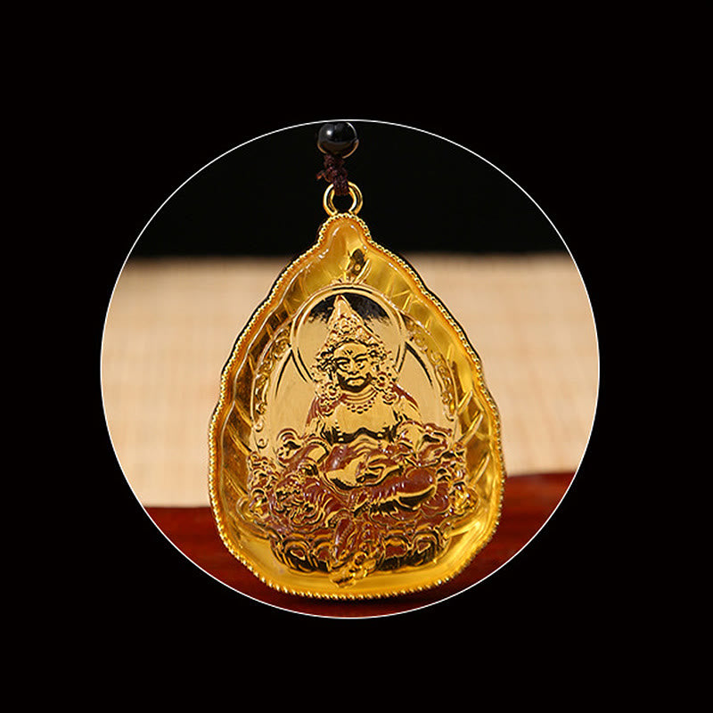 Tibetan mystic zen Liuli Crystal Serenity Necklace Pendant